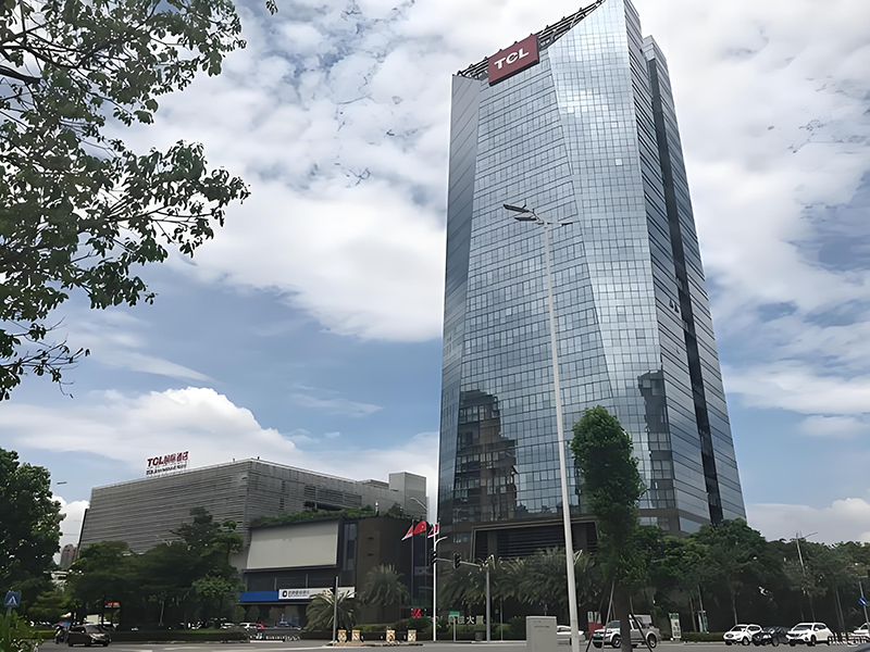 惠州市TCL科技集團。地址：惠州市仲愷高新區(qū)惠風(fēng)三路17號